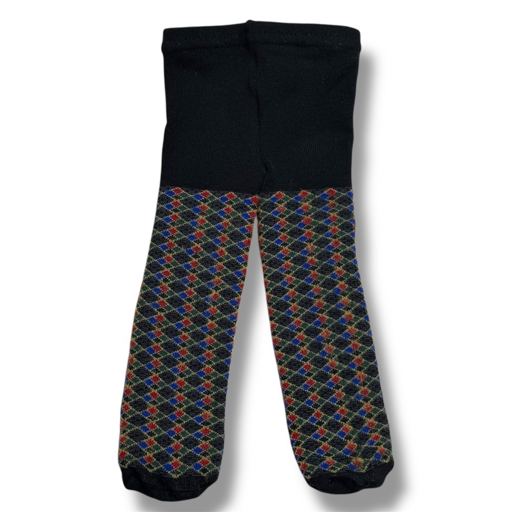 Pleasant Company American Girl Argyle Tights Vintage 8401 Red Vinyl Jumper Meet‎